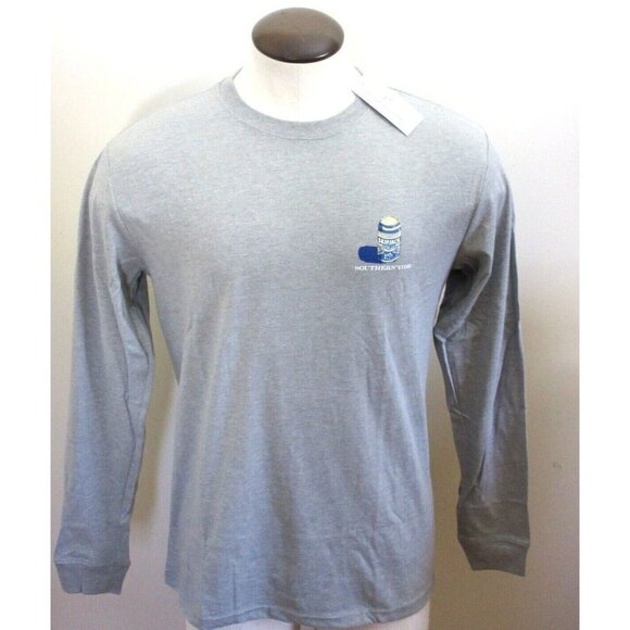 Southern Tide Men's Long Sleeve Skipjack Coastal Lager 6 Pack T shirt Grey NWT - Picture 2 of 4